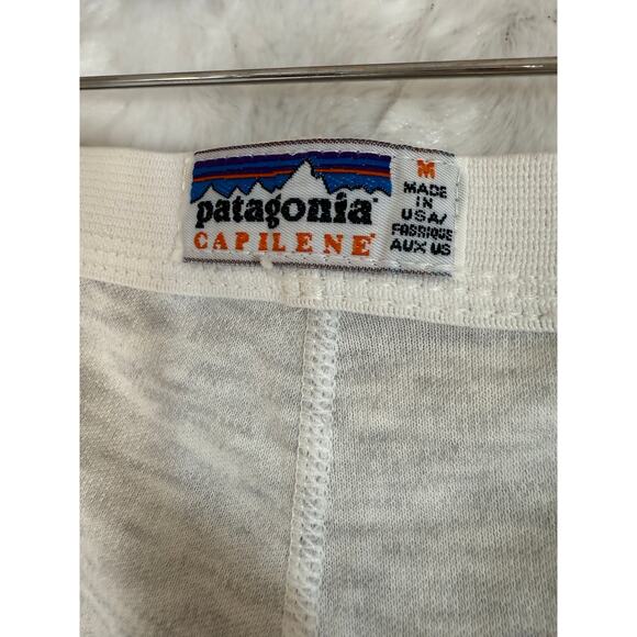 Patagonia Capilene 2 Lightweight Base Layer Pants Light Gray Hiking Men’s Medium - Picture 2 of 8
